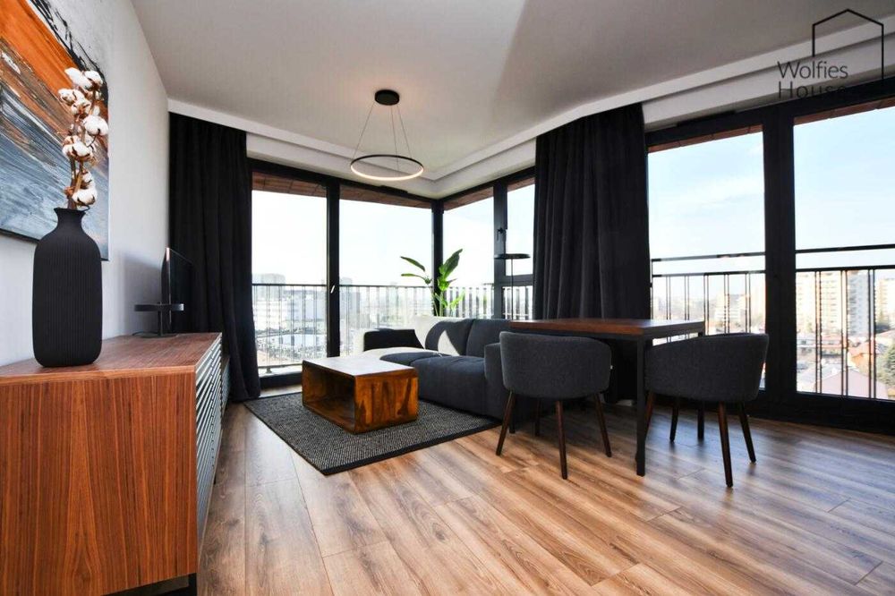 Nowe | Młyny Mogilska | Noho | 40m2 | 2 POK. | Klimatyzacja | ENG