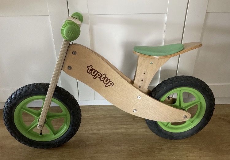 Tuptup rower biegowy drewniany