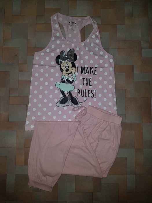 Очень яркая пижамка Minnie Mouse Primark, комплект Минни Маус Disney