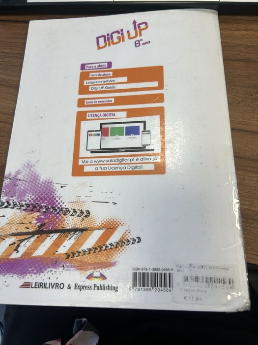 Caderno atividades workbook ingkes 8 Digi Up