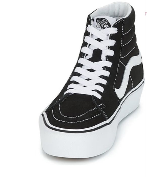 VANS SK8-Hi PLATFORM 2.1 - Preto / Branco