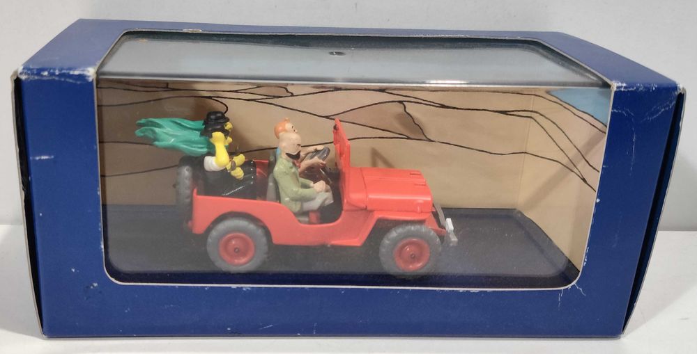 carro - Tintin no País do Ouro Negro - Jeep Willys MB 1943