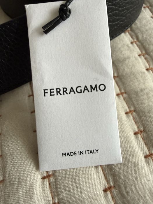 Ferragamo - skórzany pasek - nowy