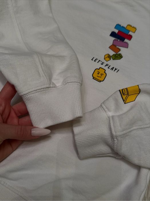 ‼️ світшот кофта Zara 128 134 140 8 9 10 Lego худі толстовка