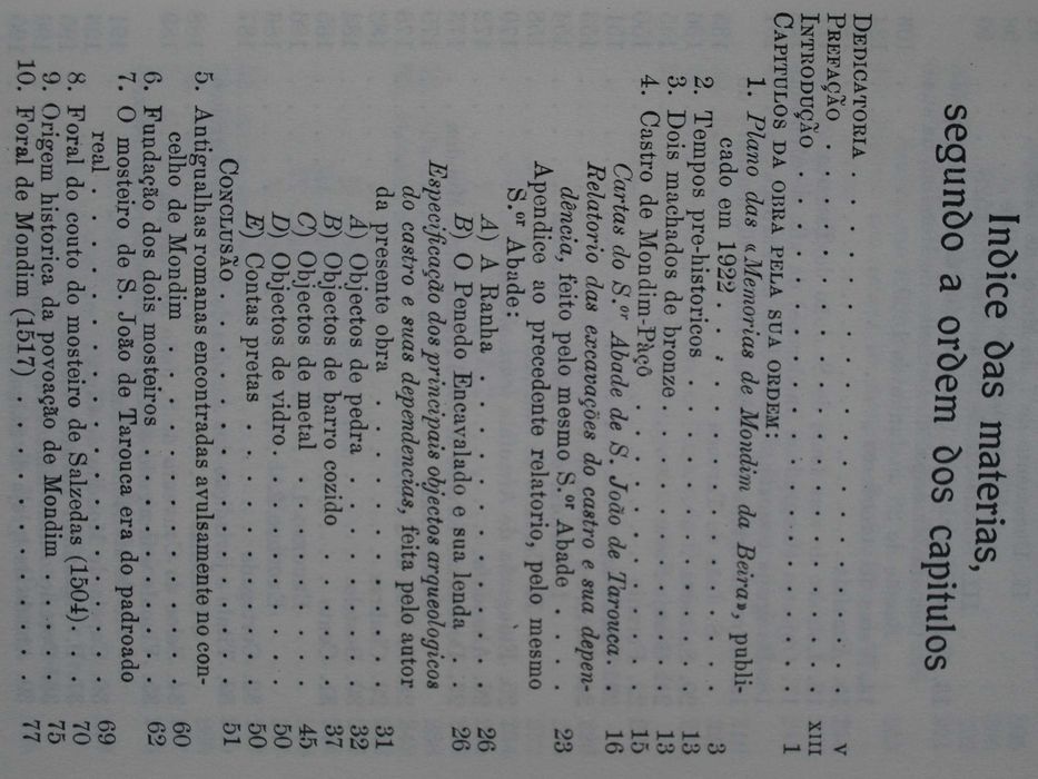 Memórias de Mondim da Beira (Para A História do Concelho Deste Nome)
