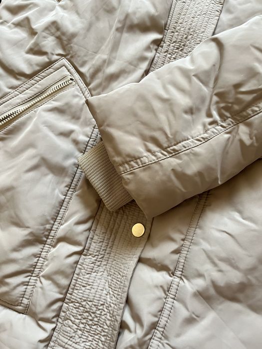 Куртка пальто жіноче Mohito бежеве пуховик