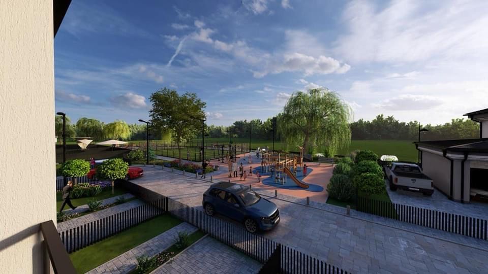 Котеджне містечко з гаражем у с. Вовчинець