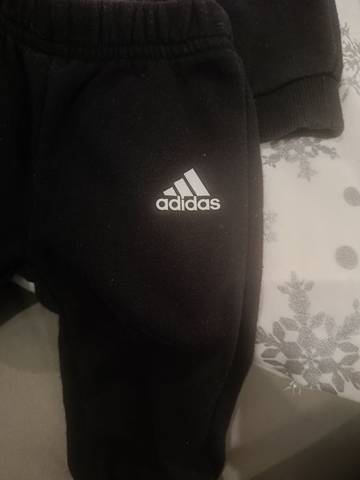 Komplet dres 3-6 68 Adidas spodnie bluza