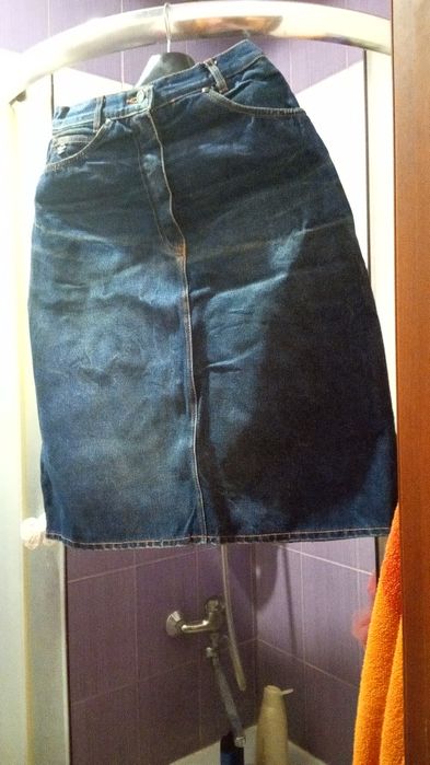 Джинсовая юбка 46 - 48 размера.