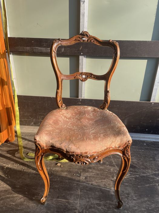 Krzesla antyki do renowacji piękne były stan jak na zdjęciach