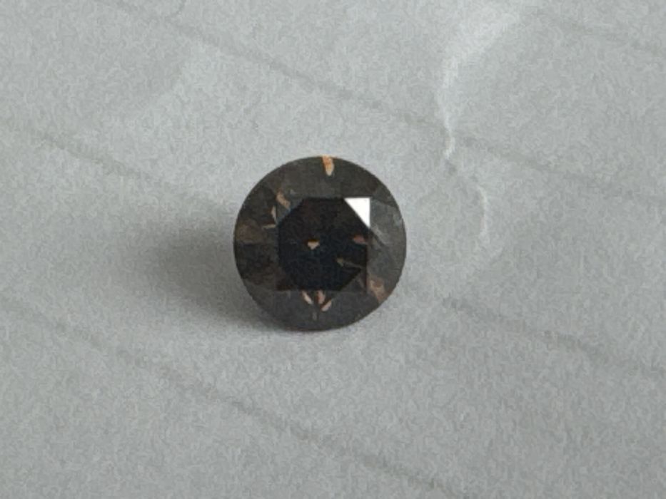 Diamante - 0.70 ct - Natural Fancy Deep Orangy Brown - SI1