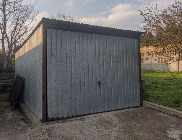 Blaszak garaż blaszany na budowe 3x5 m