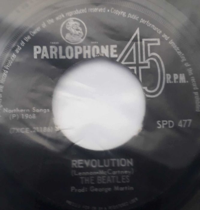 Singles Vinyl THE BEATLES - Vários - VG+