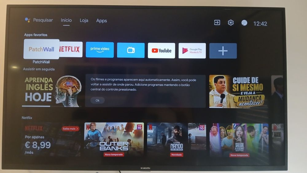 Tv  xiaomi  em ótimo estado
