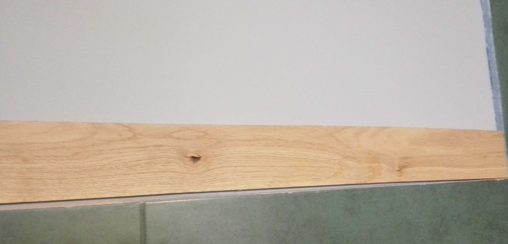 Lamela ścienna - dębowa 1200 mm