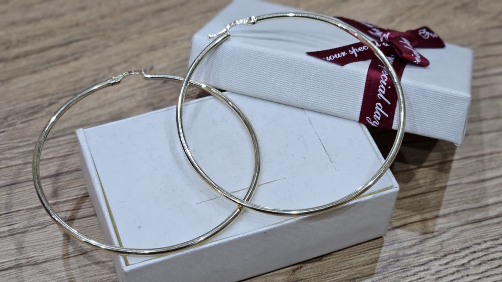 Duże koła złote  próba 585