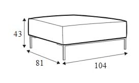 Zestaw wypoczynkowy Sits VILLE – stan idealny