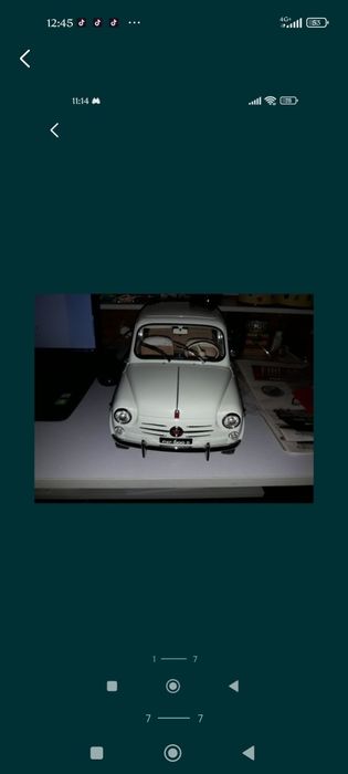 Fiat 600 D escala 1/8