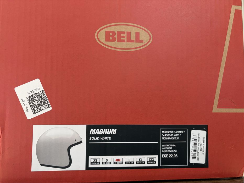 Capacete Bell Magnum - NOVO