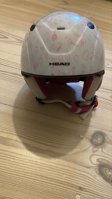 Kask narciarski dla dziewczynki