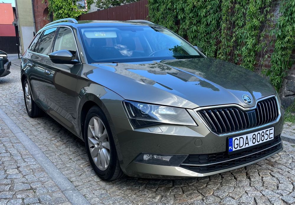 Skoda Superb Superb III, 2.0TDI, 190KM,  DSG, 4x4, Webasto, hak, grzane siedzenia