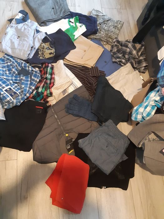 Paka rzeczy męskich