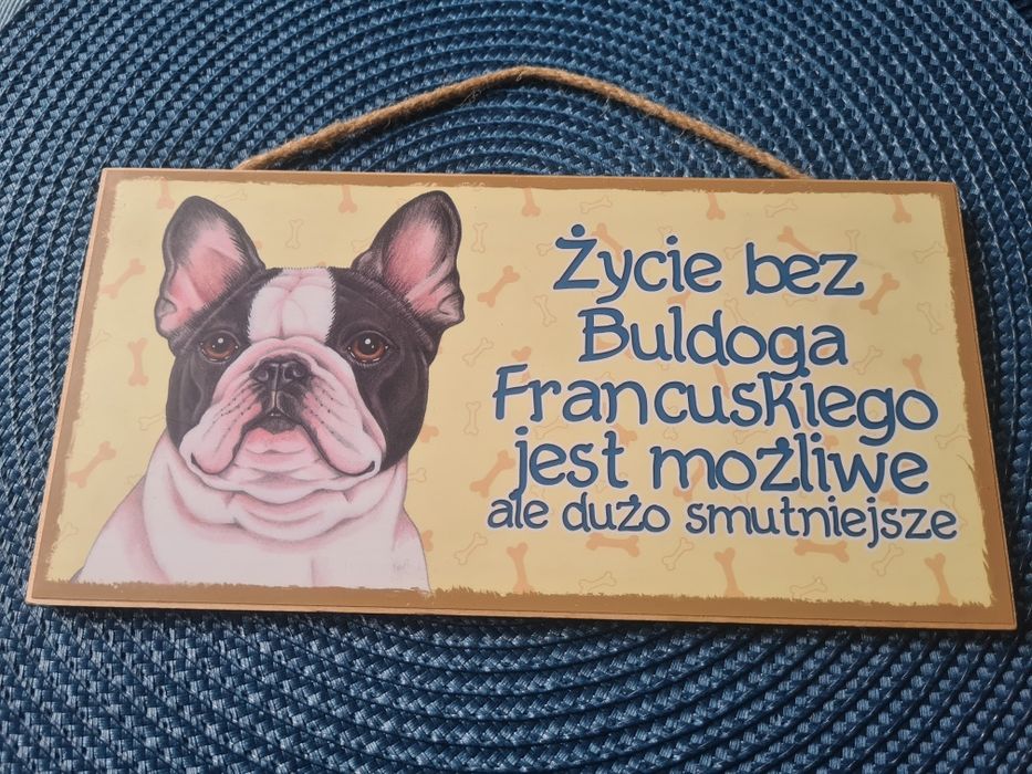 Tabliczka buldog francuski
