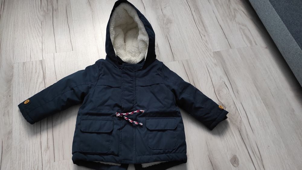 Kurtka/ parka firmy Tom Taylor rozmiar 3-6 miesięcy
