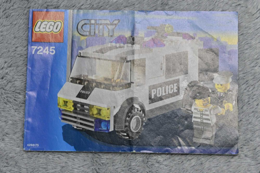 Zestaw Lego City Transport Policyjny 7245 Green