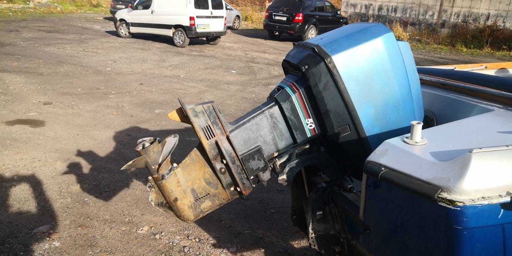 Motorówka MERLIN w zestawie silnik MERCURY 50 + przyczepka