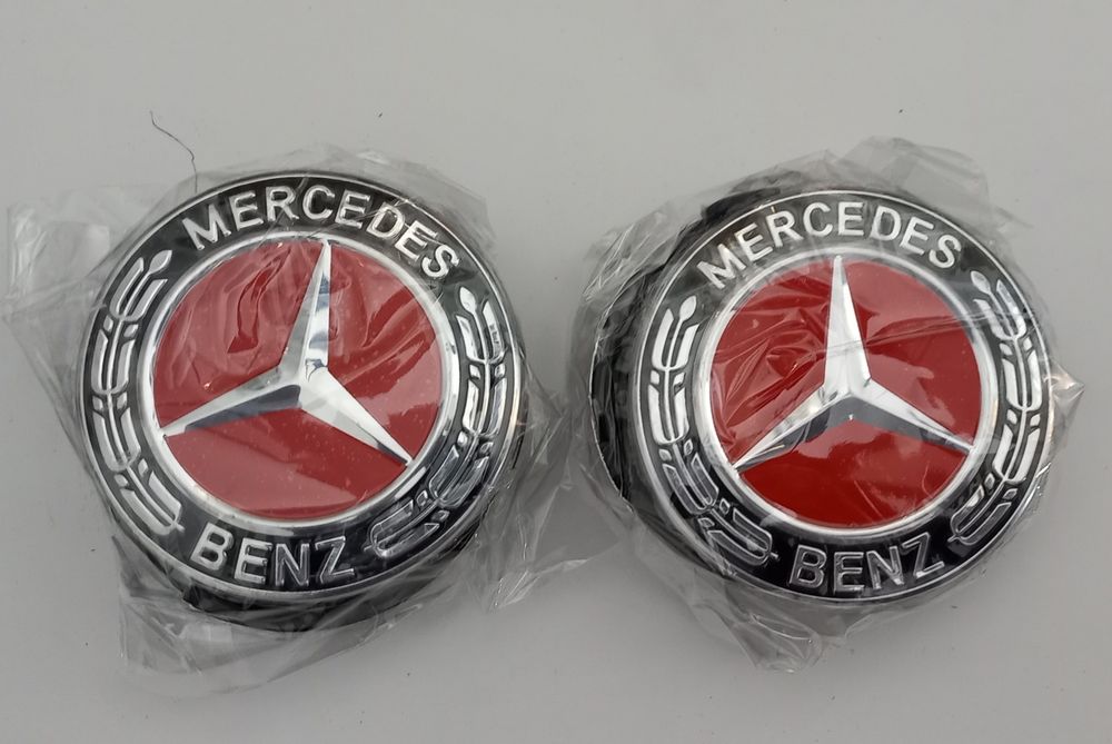 Centros de jantes Mercedes 75mm, 68mm e 60mm