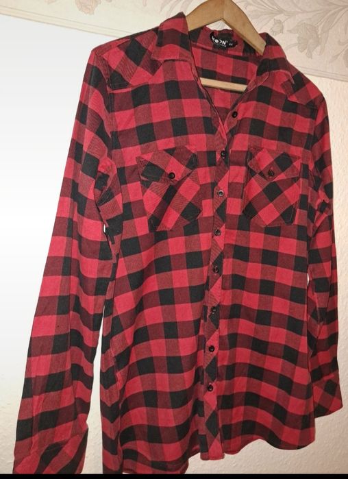 Koszula w kratę damska