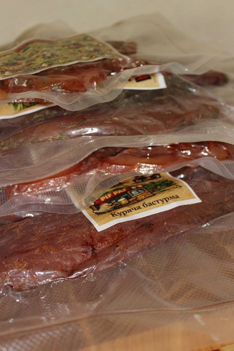 Куряча бастурма l Крафт-шматок l Білковий перекус l  М'ясні снеки