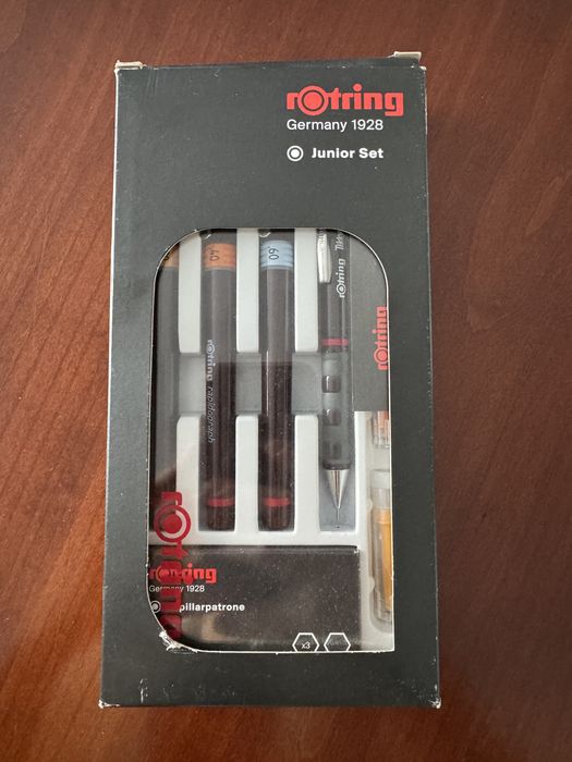 Rotring rapidografy 0.2/0.4/0.6