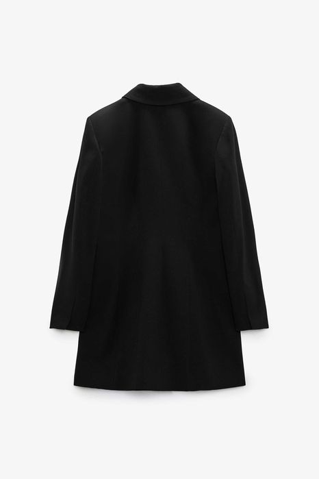 ZARA Luksusowa SUKIENKA o kroju marynarki z guzikami XS