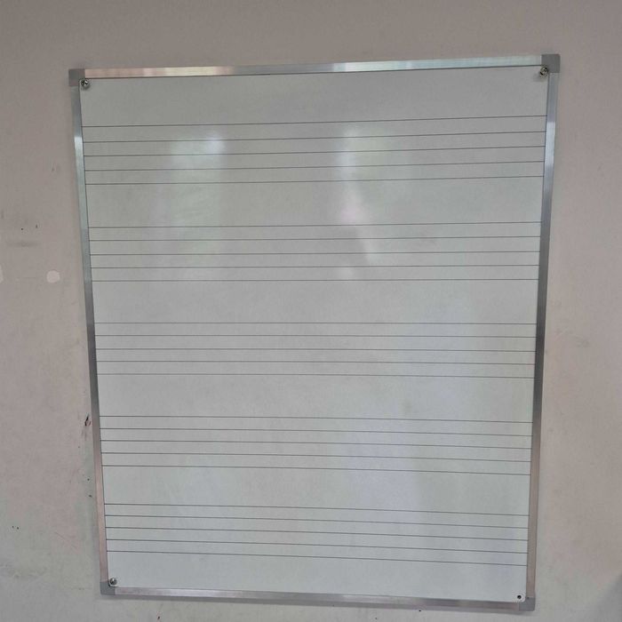 Tablica magnetyczna suchościeralna w pięciolinię 85x100
