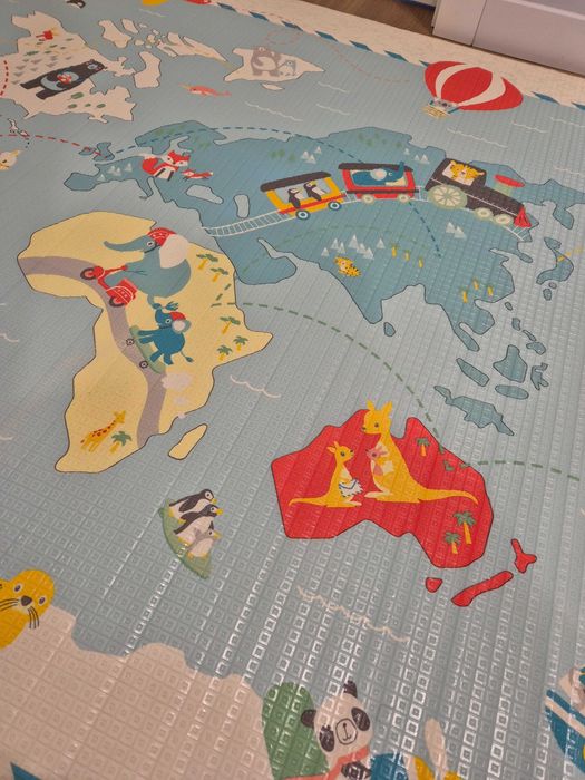 Mata Skip Hop dwustronny dywan piankowy 218x132cm