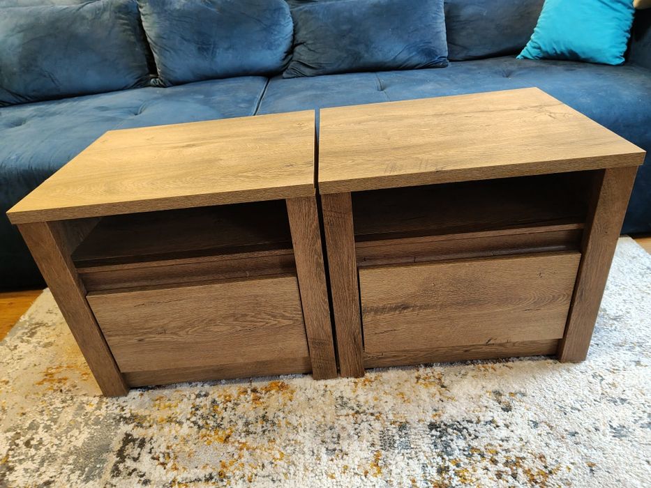 Szafki nocne kolor dziki dąb cena za 2szt