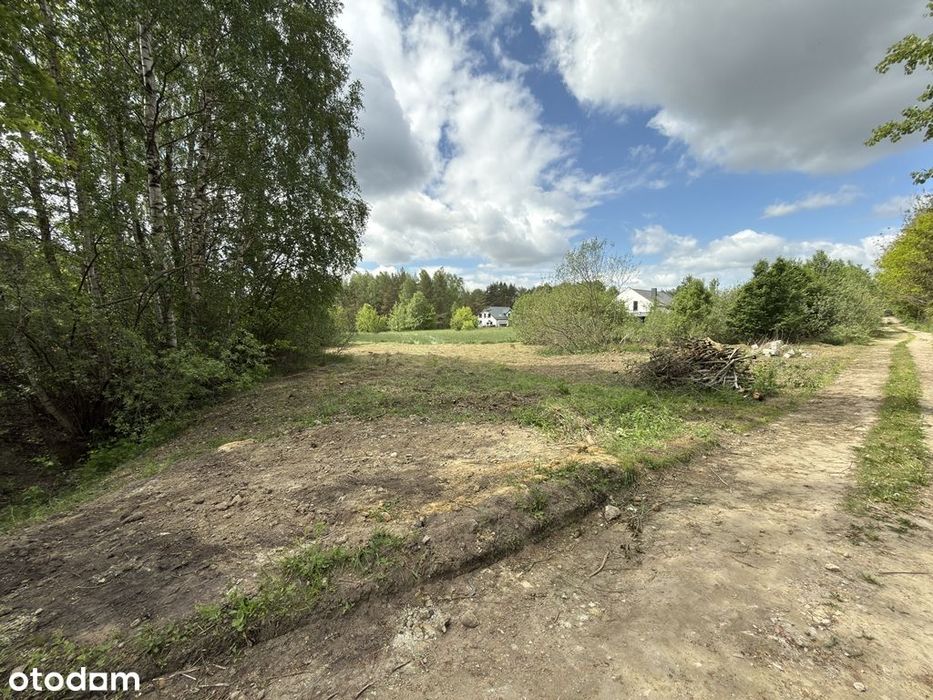 Działka 1292 m² w miejscowości Ciasne - WZ na dom jednorodzinny - Widok 2