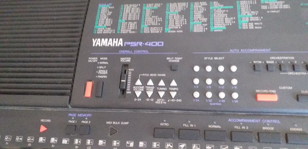 Órgão  yamaha  psr 400