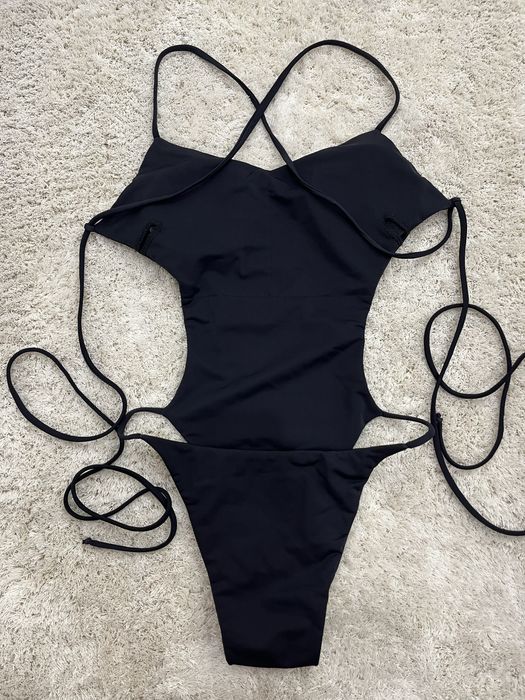 Купальник боді Mira black