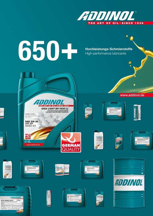 Моторна олива ADDINOL