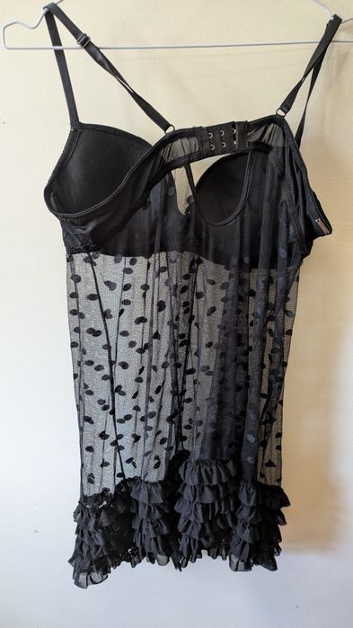 Camisa de dormir com caixa para o peito