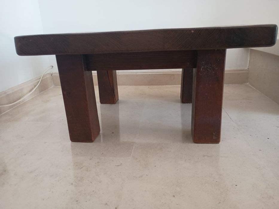 Mesa de centro madeira maciça
