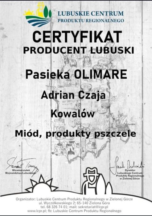 Miód nawłociowy pyszny