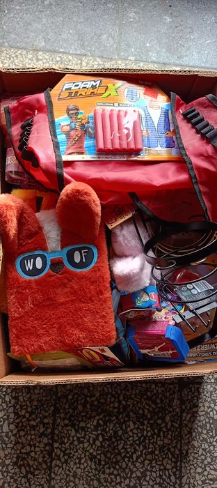 Box różnorodne zabawki