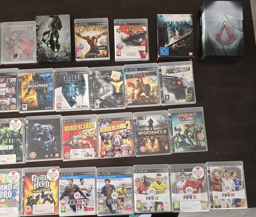 Gry PS3 konsola  Kolekcja prywatna