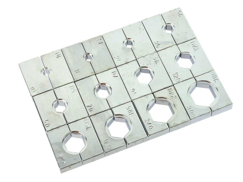 Zaciskarka do kabli hydrauliczna siła 18T 12 MATRYC 10-300mm2 walizka