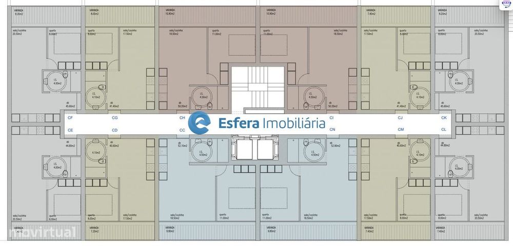 T1 Novo junto ao LIDL Monte dos Burgos