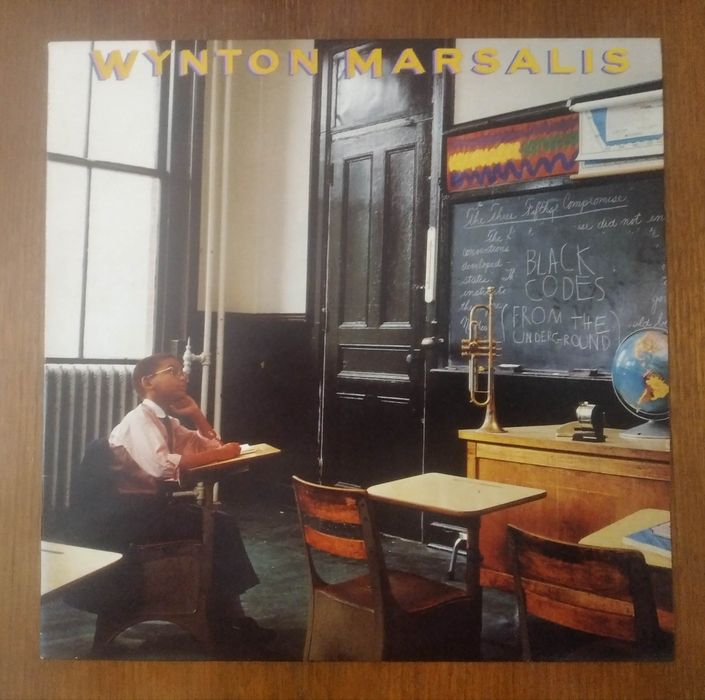 Wynton Marsalis vinyl record "Black Codes (From The Underground)".